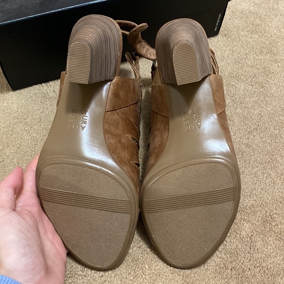 Naturalizer Tan Cage Ankle Booties - Picture 7 of 10